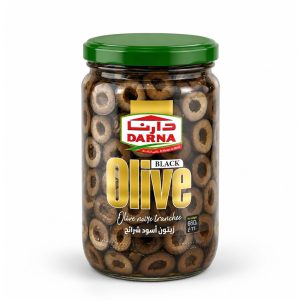 darna black olive slice 660 gr × 12 pcs
