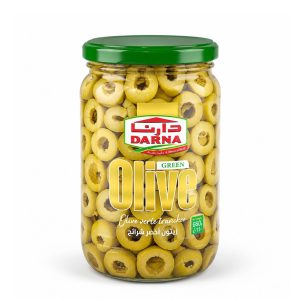 darna greenolive slices 660 gr × 12 pcs