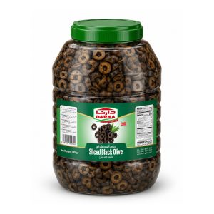 darna black olive sliced 3200 gr × 4 pcs