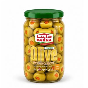 darna stuffed carrot green olives 660 gr × 12 pcs