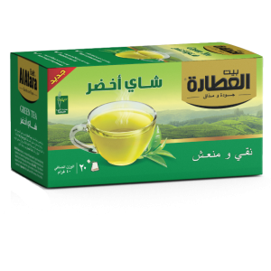 beit al atara green tea bags gr 20 tb * 12