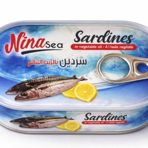 Nina Sea Sardines Hot 125g*48 pcs