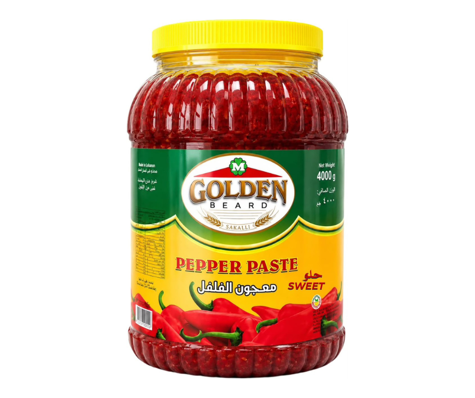 golden metsa pepper paste sweet 4*4 kg golden metsa pepper paste sweet 4*4 kg