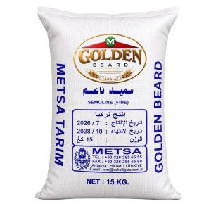 golden metsa semolina fine 15 kg